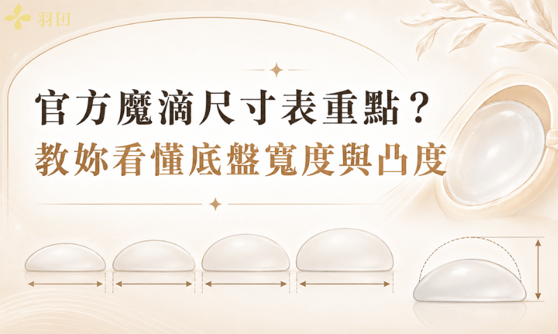 官方魔滴尺寸表重點？教妳看懂底盤寬度與凸度