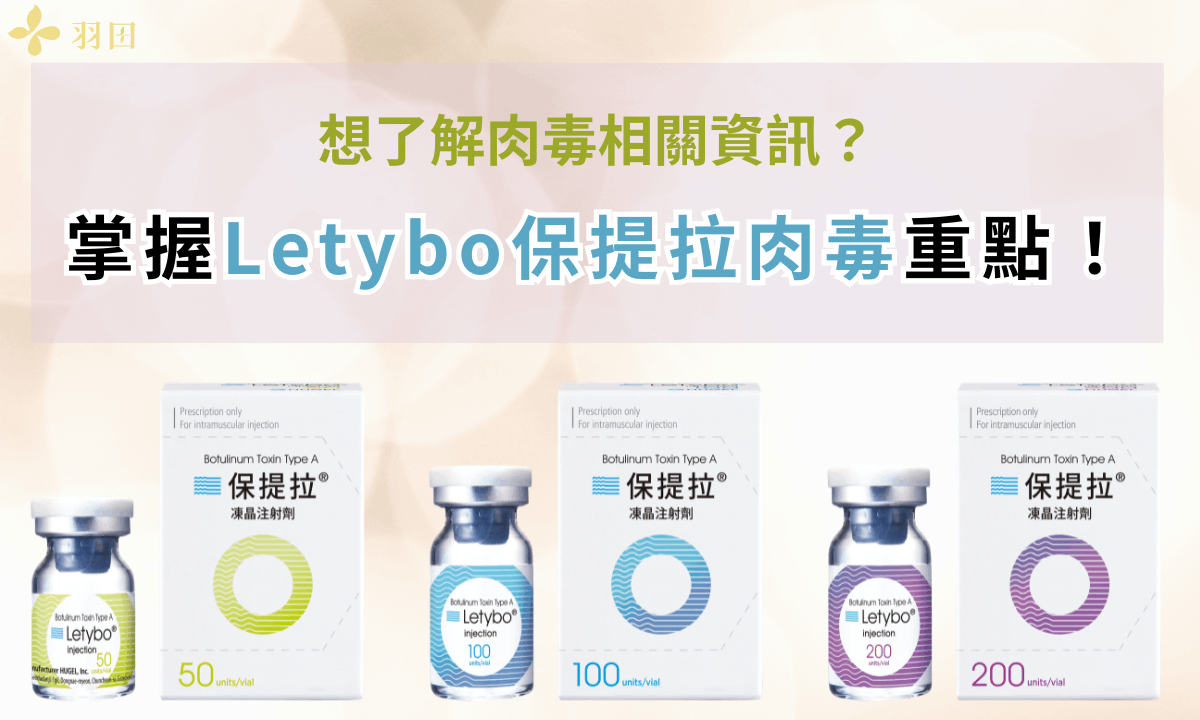 沒時間讀完整篇?這裡馬上掌握Letybo保提拉肉毒重點!