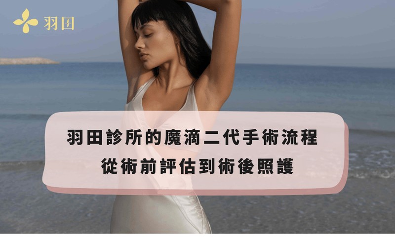 羽田診所的魔滴二代手術流程,從術前評估到術後照護